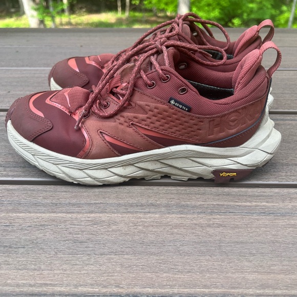 2 women's Hoka Anacapa GORETEX WATERPROOF Hiking shoes sz 8B - Picture 6 of 8